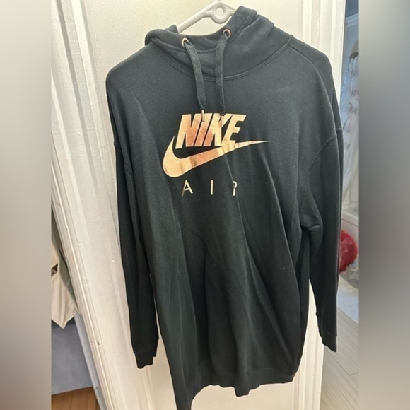 Nike Hooded Sweater Dress Size Small - Picture 1 of 5